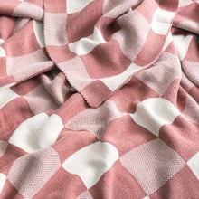Checkered Newport Cotton Throw